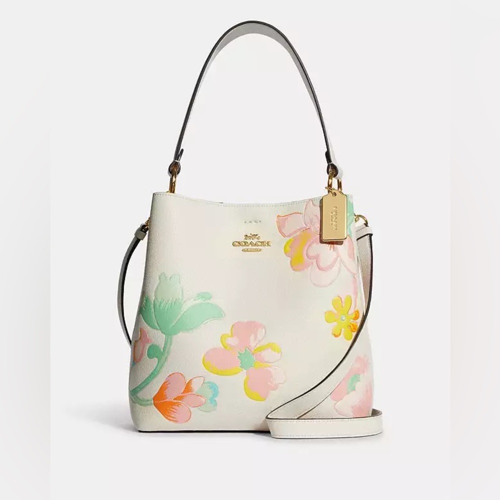 Coach C8609 Town Bucket Bag - Dreamy Land Floral Print
